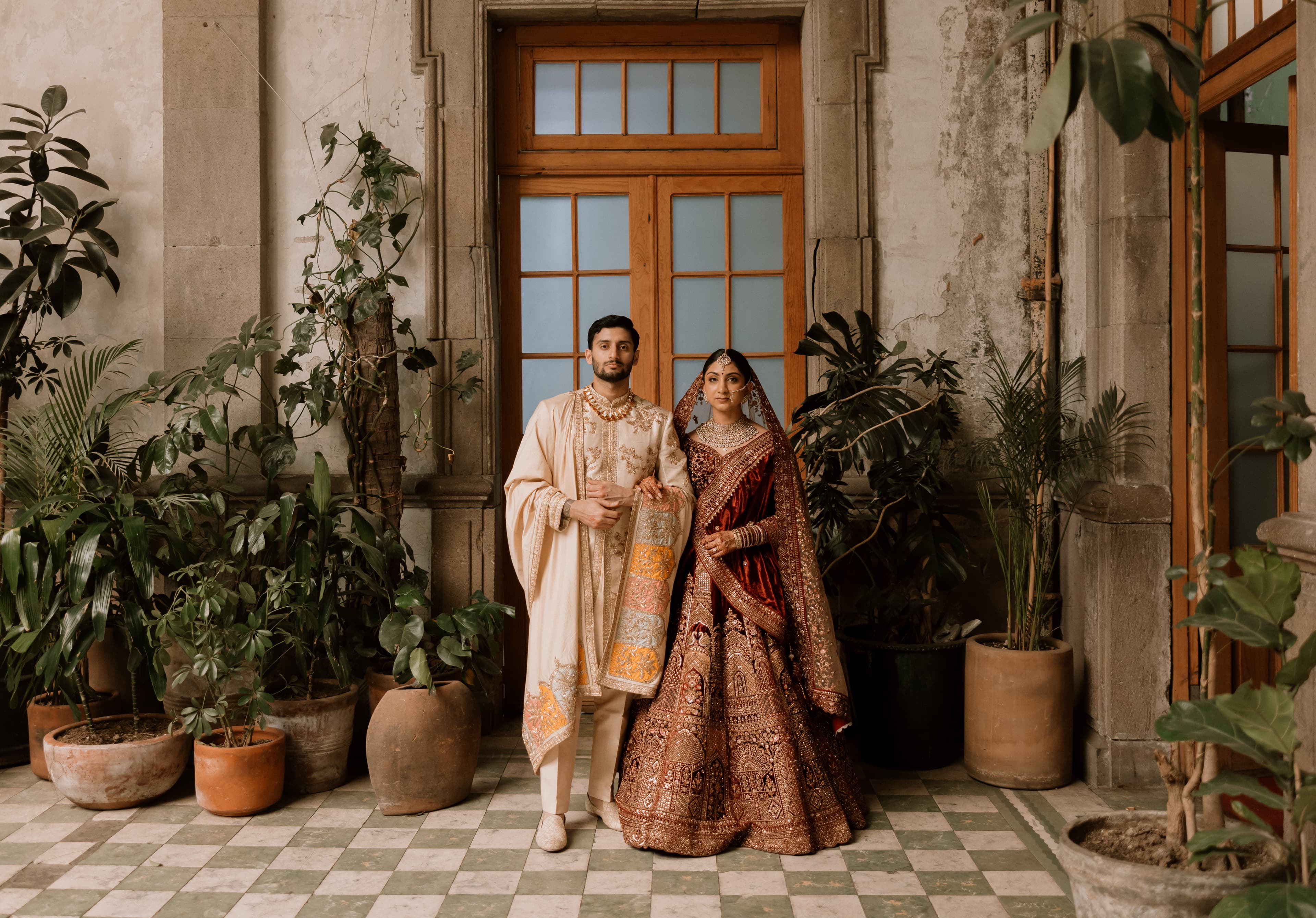 South Asian wedding couple — Gallardo Films