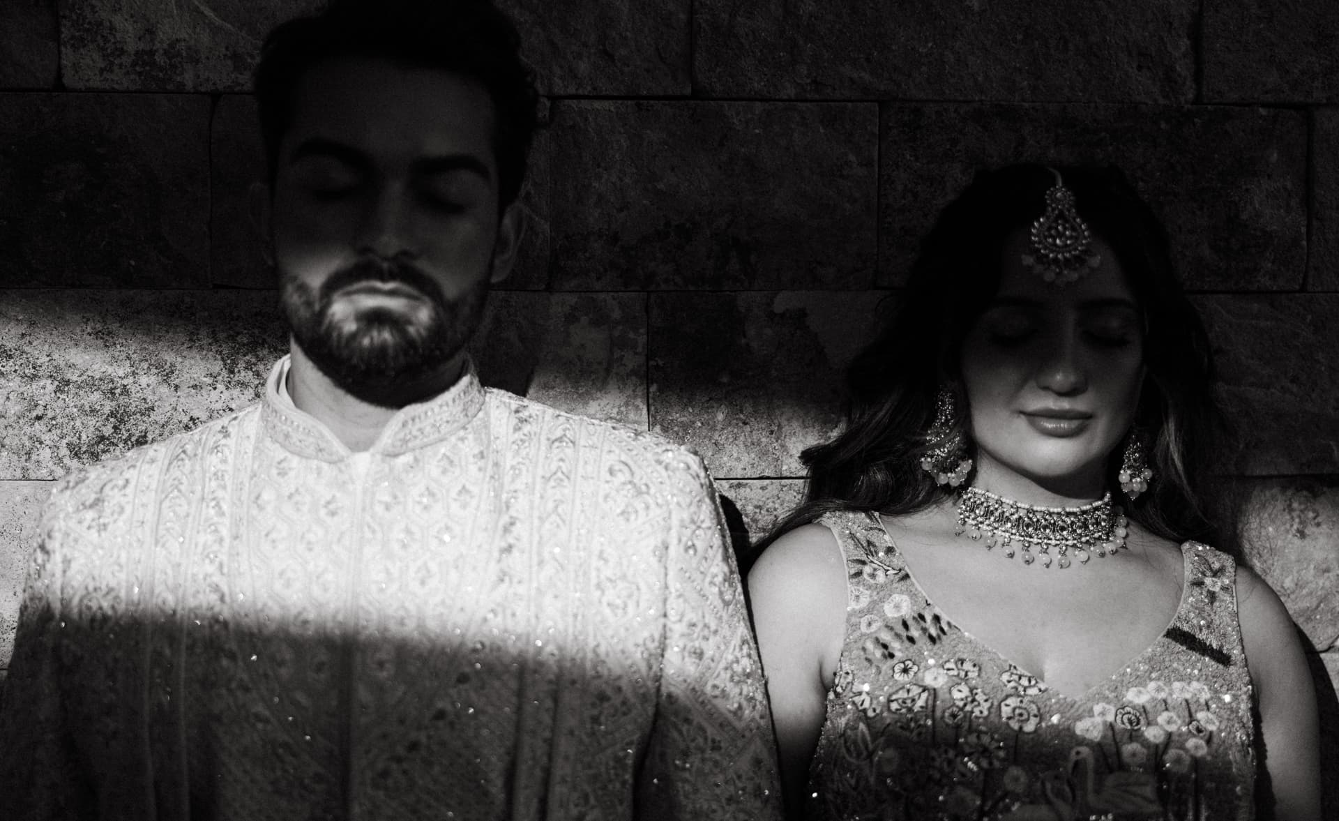 South Asian wedding couple — Gallardo Films